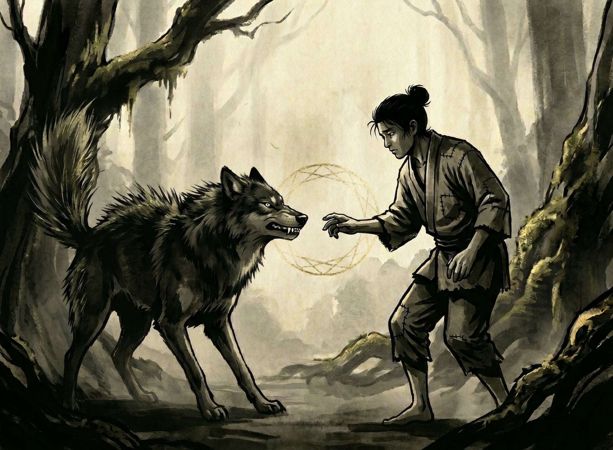 獣と向き合う